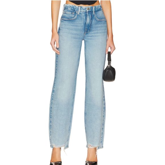 - NEW Good American Good 90's Straight BX1 - Picture 2 of 13